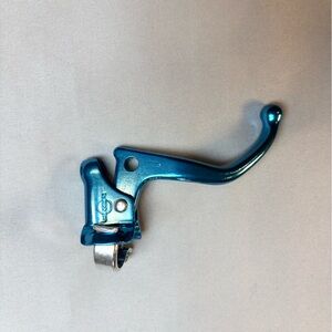 Vintage 80s Dia Compe Pre Bent Right Side Brake Lever Blue Metallic Nos
